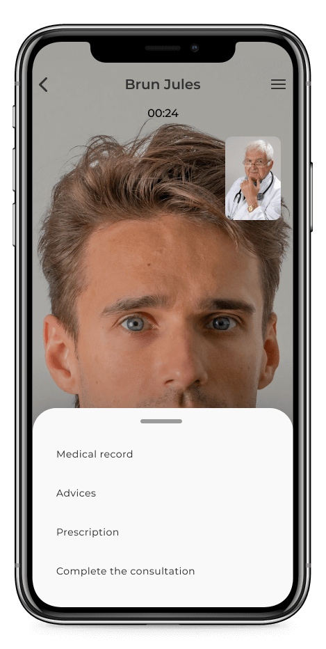 Cortex Telemedicine. Video consultation