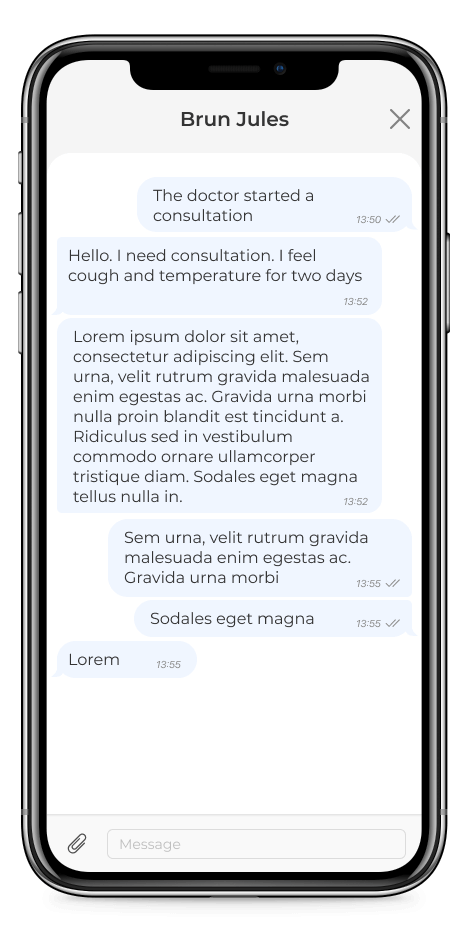 Cortex Telemedicine. Video consultation